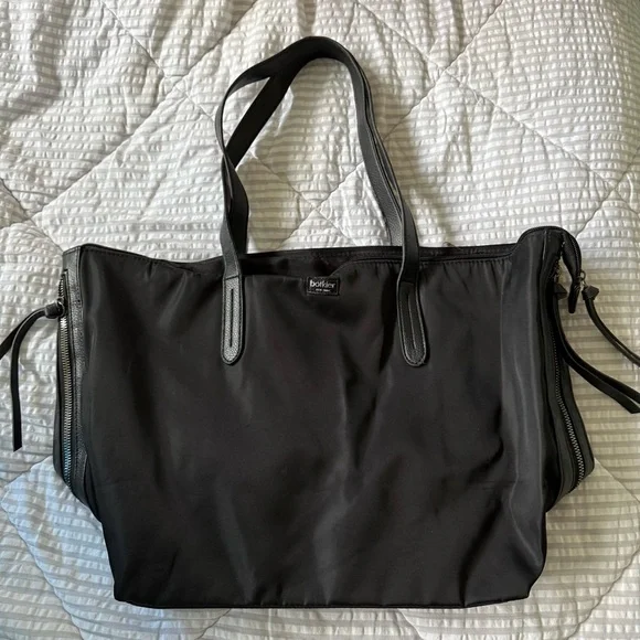 Botkier Black Nylon Tote Bag - Picture 2 of 3